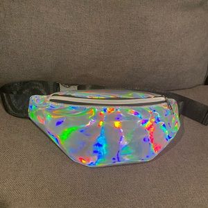 Holographic fanny pack